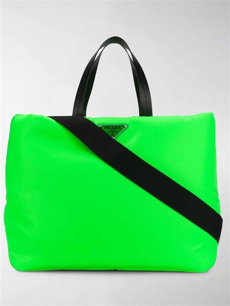 prada bag neon|Prada leather handbags.